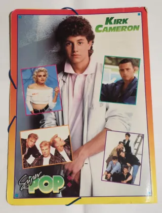 Lote carpetas revista Super pop