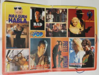 Lote carpetas revista Super pop