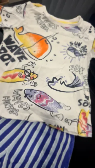 Conjunto infantil estampado