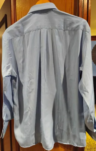Camisa azul caballero BERVIDOS