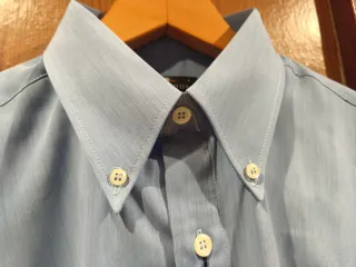 Camisa azul caballero BERVIDOS