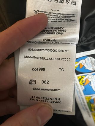 Chaleco Moncler acolchado