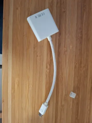 Adaptador USB-C a minidisplay port