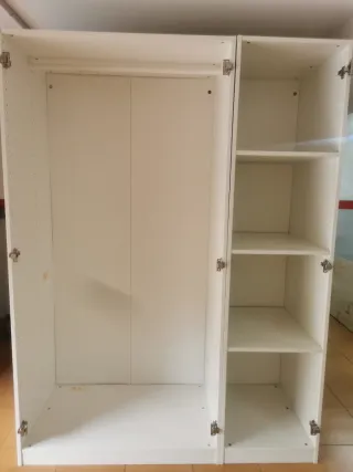 Armario 3 puertas blanco