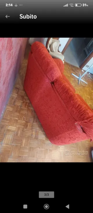 Divano a posti sfoderabile