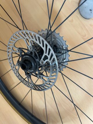 Black Inc ruedas tubular carbono