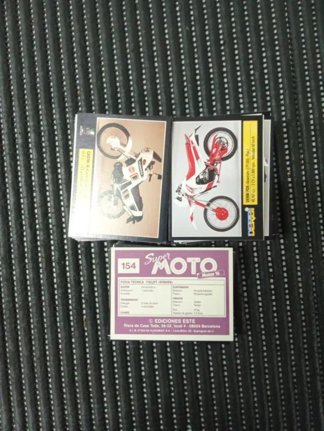 Cromos Super Moto Motor 16 ref 173