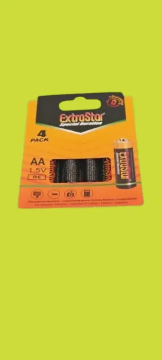 LOTE 96 Pilas AA R6 ExtraStar