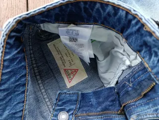 Pantalón corto vaquero Guess azul