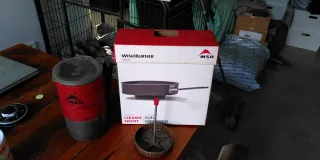 Hornillo MSR Windburner Sartén y Kit Café