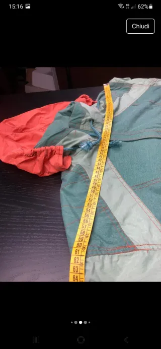 Giacca a vento Diadora vintage uomo XL