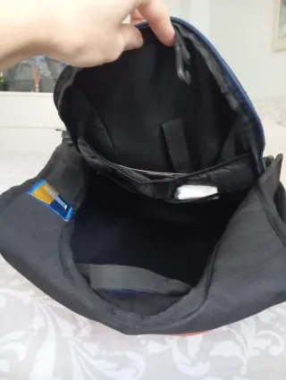 Mochila XLMOTO Naranja y Negra Moto