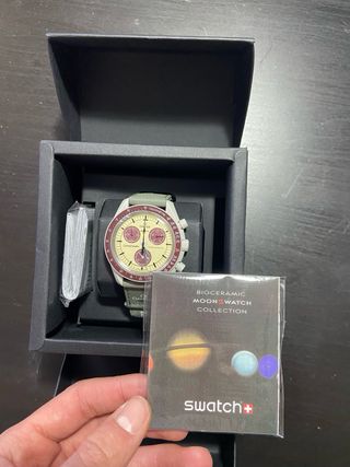 Swatch x Omega Speedmaster Pluto
