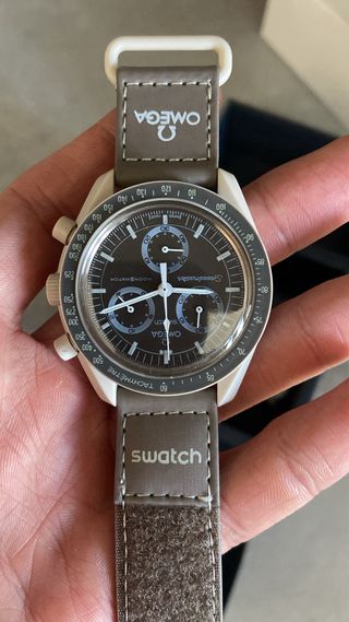 Swatch x Omega Speedmaster Pluto