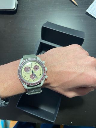 Swatch x Omega Speedmaster Pluto