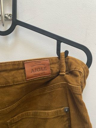 Pantalón de pana Aigle marrón