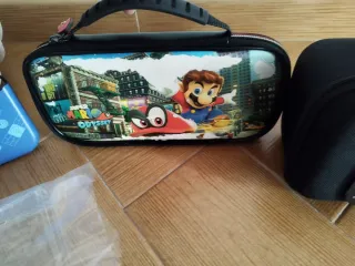 Funda Negra XXL para Nintendo Switch GAME (lote)