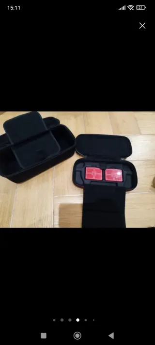 Funda Negra XXL para Nintendo Switch GAME (lote)