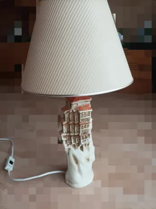 Lámpara de mesa cerámica casa