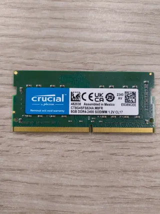 Crucial 8GB DDR4 SODIMM 2400MHz CL17