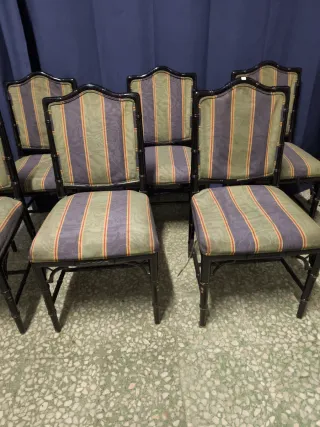 Sillas Chippendale Bambú