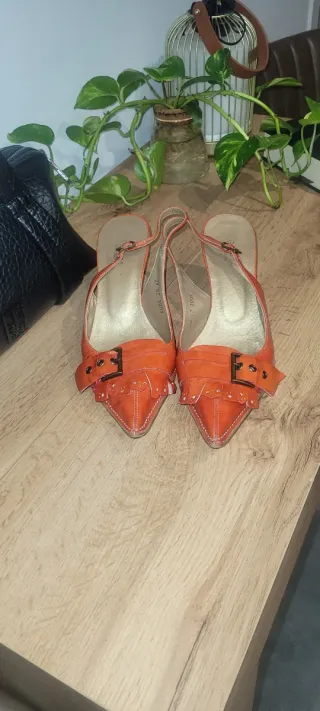 Zapato destalonado coral talla 39