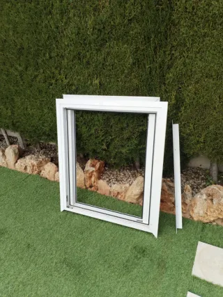 2 Ventanas Aluminio Climalit Oscilobatientes