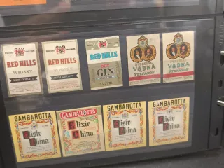 Etichette liquori e mignon