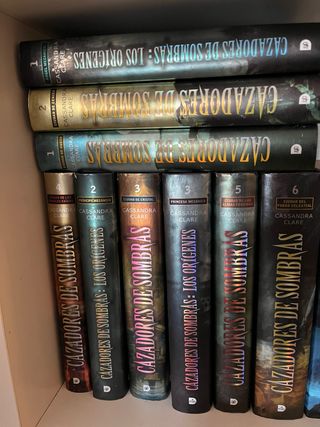 Colección Cazadores de Sombras Libros