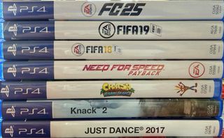 PS4 Slim 500GB + 2 Mandos + 7 Juegos