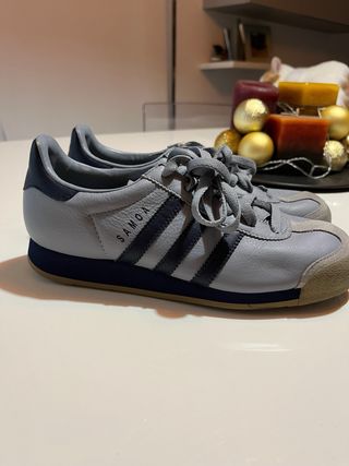 Adidas Samoa Sneakers Grigie Blu