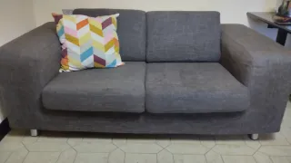 Sofá gris 1.75m x 95cm