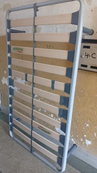 Somier Picolin Madera y Metal,105x180