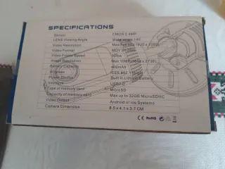 Mini Cámara FHD Car DVR WiFi 1080P