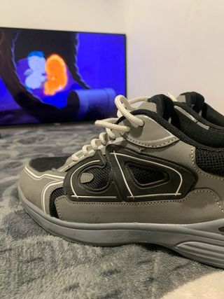 Zapatillas deportivas grises streetwear