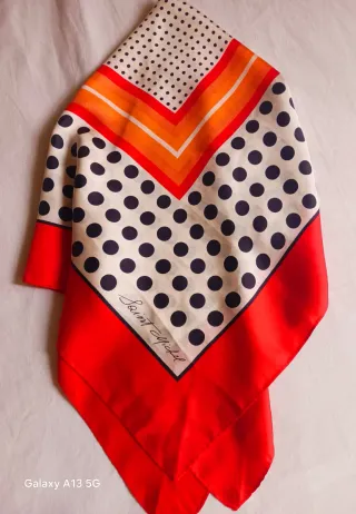 Foulard seta vintage Saint Michel