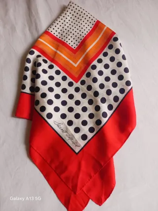 Foulard seta vintage Saint Michel