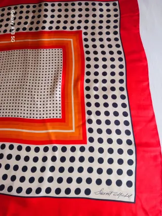 Foulard seta vintage Saint Michel