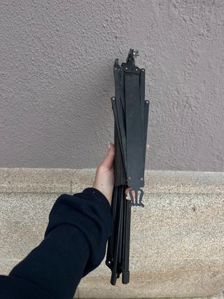 Atril de partituras metálico plegable