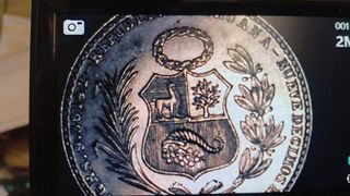 Moneta d'oro peruviana del 1962 da 9,33 gr