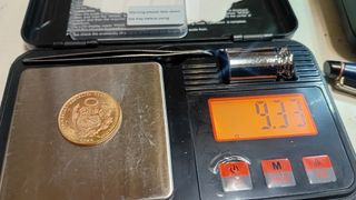 Moneta d'oro peruviana del 1962 da 9,33 gr