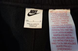 Pantalón Nike Unisex Negro