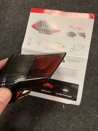 bmw  gs 1200 aire piloto trasero