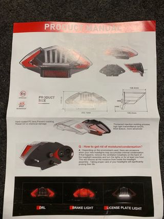 bmw  gs 1200 aire piloto trasero