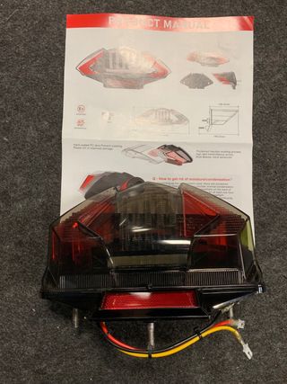 bmw  gs 1200 aire piloto trasero