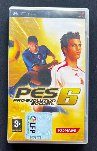 PSP PES 6 Pro Evolution Soccer Konami