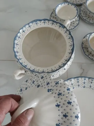 Vajilla Cartuja de Sevilla