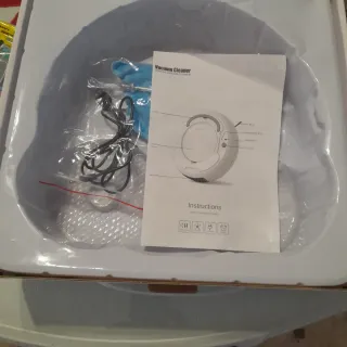 Robot Aspirador  Blanco