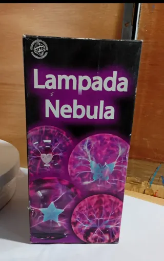 Lampada Plasma Stella Blu