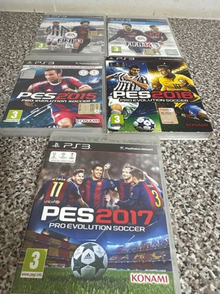 Giochi PS3: FIFA 13, 14, PES 15, 16, 17